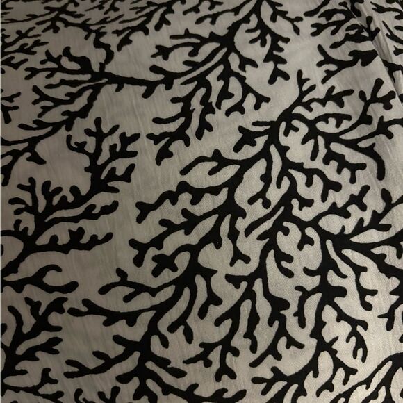 Denim & Co Beach Coverup pants Sz 5X Women's Pants coral patterned - Picture 3 of 7